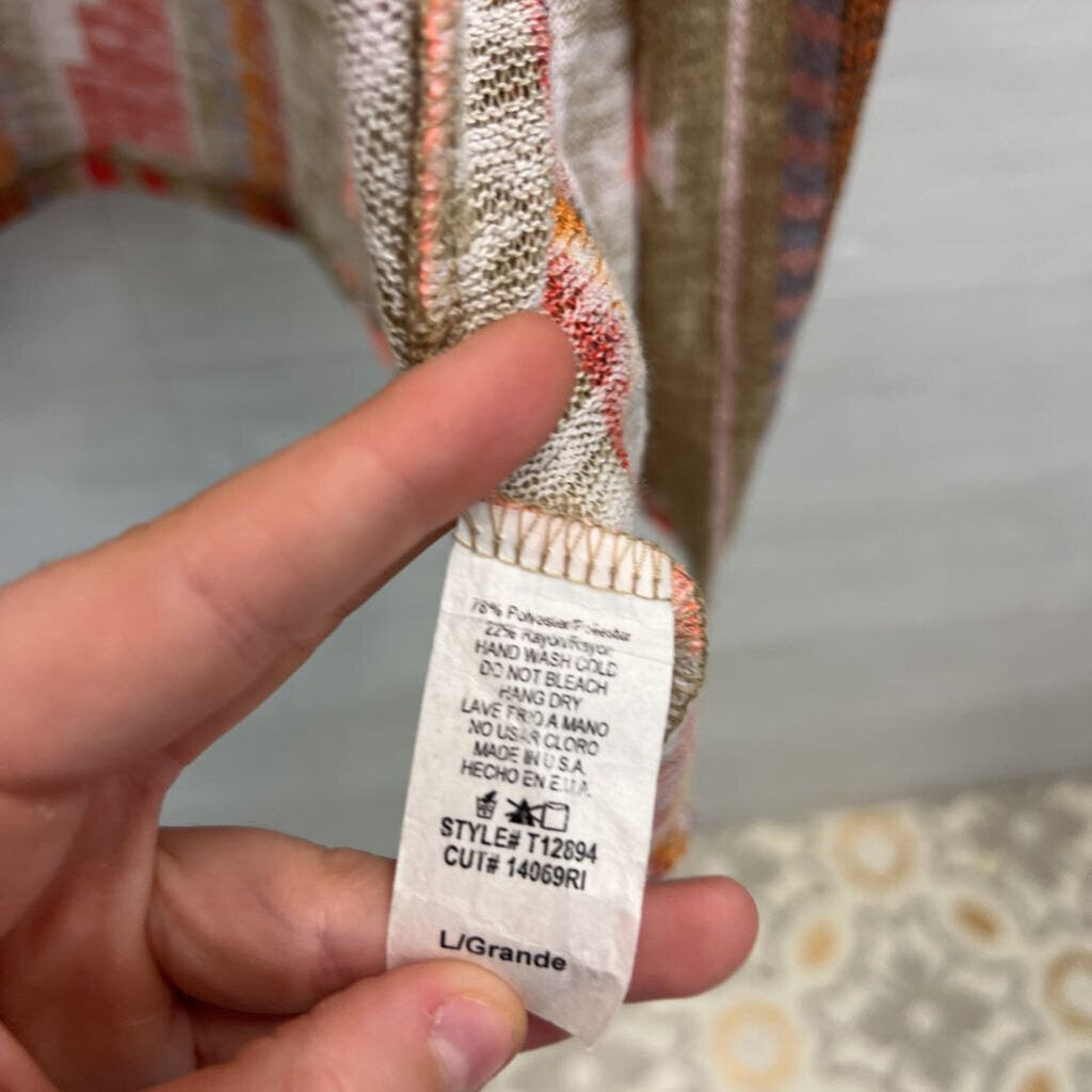 Flamingo Urban by Urban Outfitters Open Front Cardigan Large