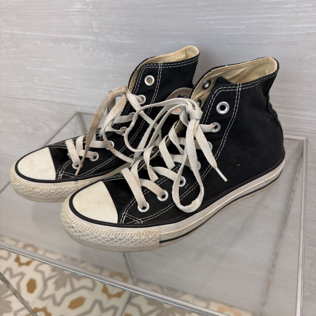 Converse All Star Black/ White/ High Top Sneakers 6