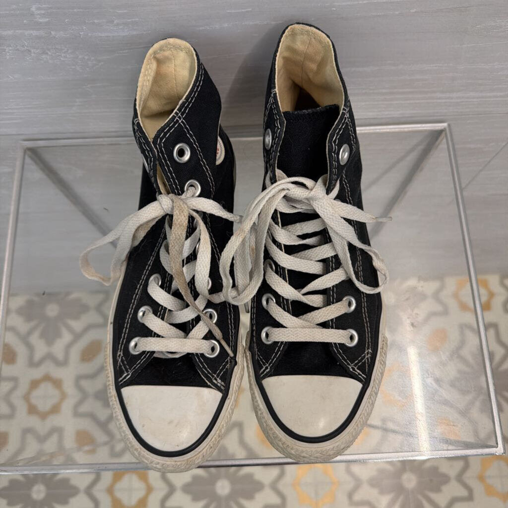 Converse All Star Black/ White/ High Top Sneakers 6
