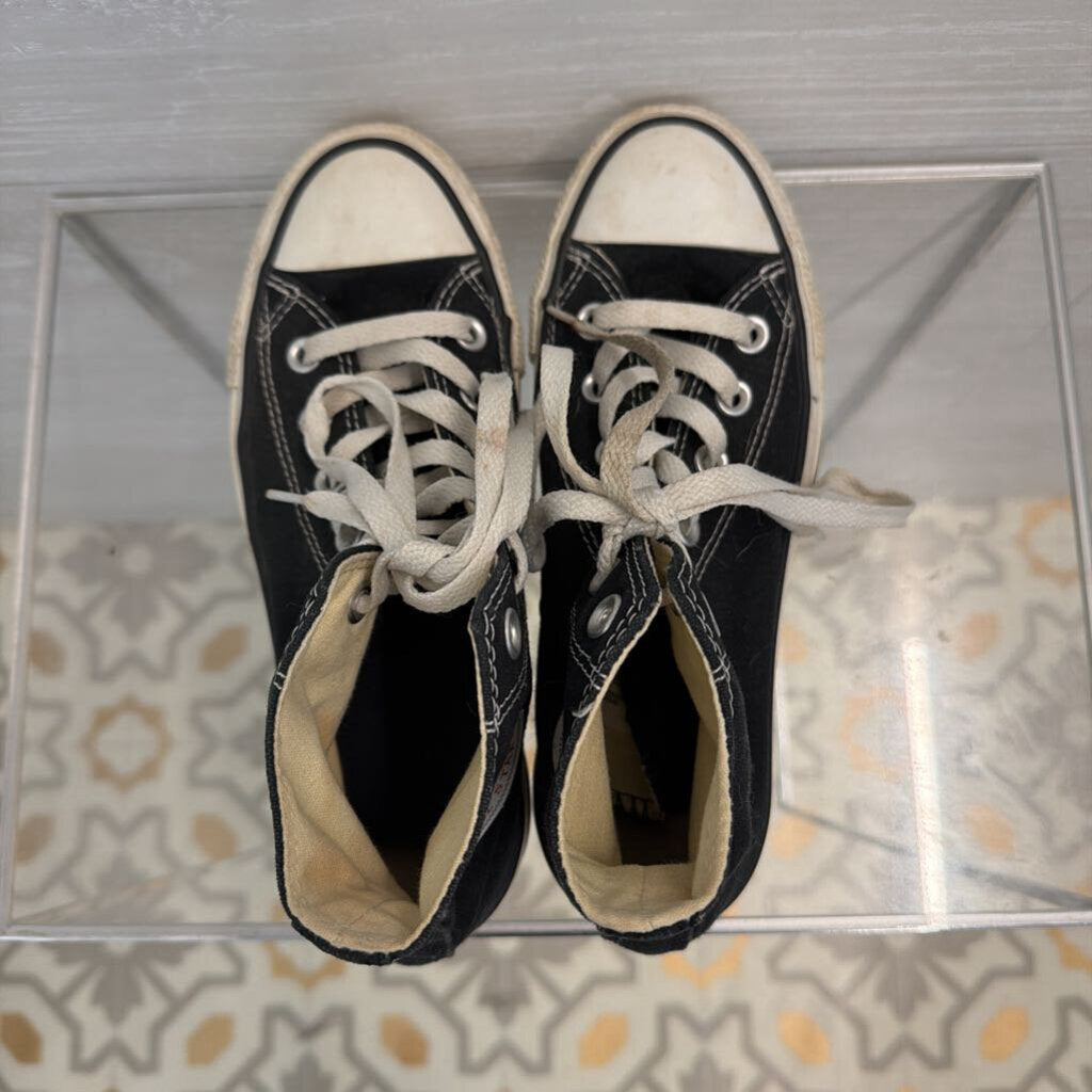 Converse All Star Black/ White/ High Top Sneakers 6