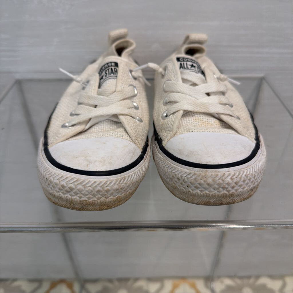 Converse All Star White Shoreline Knit Slip On Sneakers 7