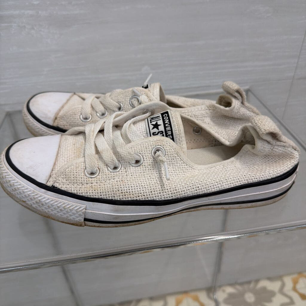 Converse All Star White Shoreline Knit Slip On Sneakers 7