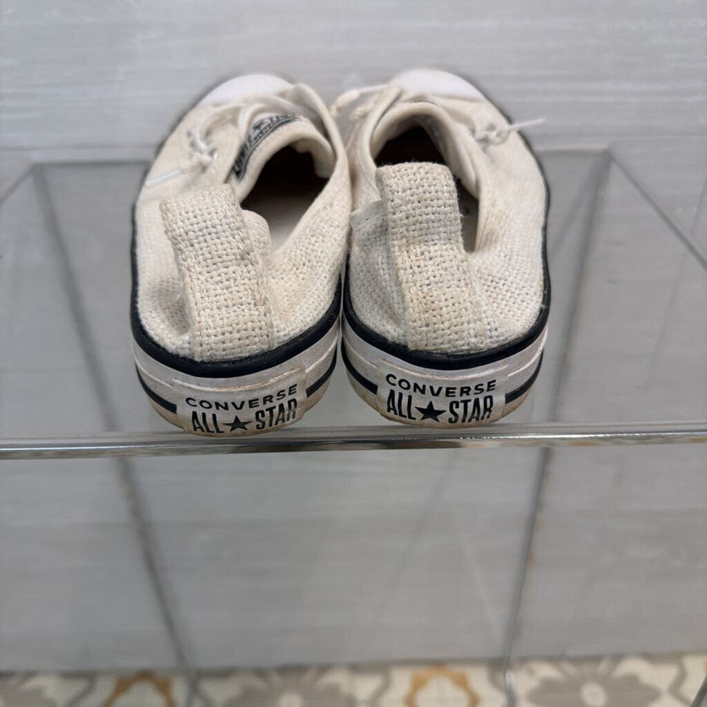 Converse All Star White Shoreline Knit Slip On Sneakers 7