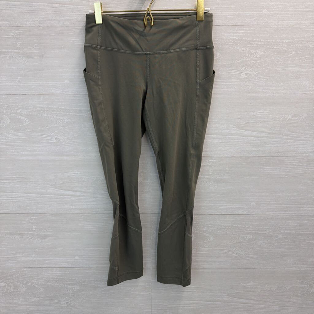 Lululemon Green Cropped Leggings 4