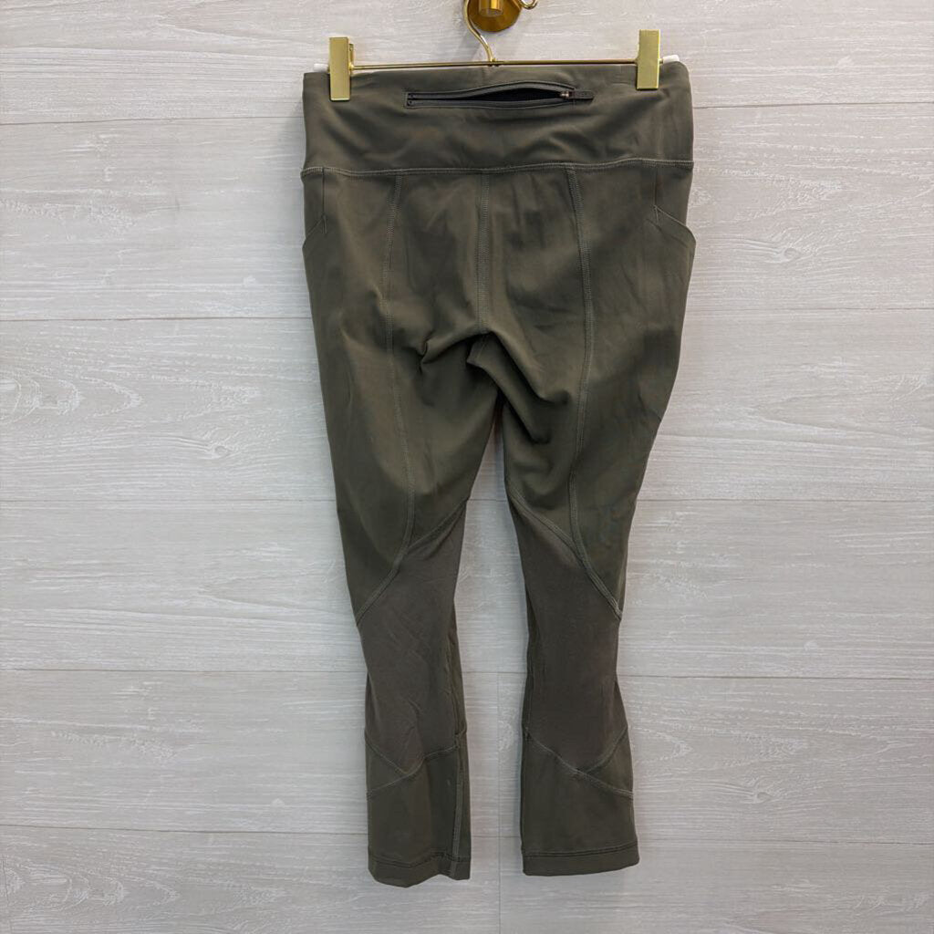 Lululemon Green Cropped Leggings 4