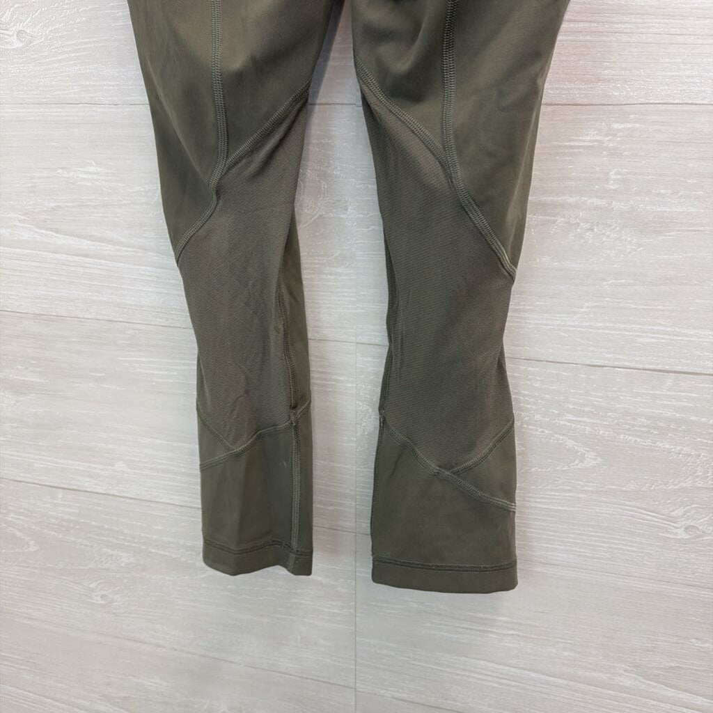 Lululemon Green Cropped Leggings 4