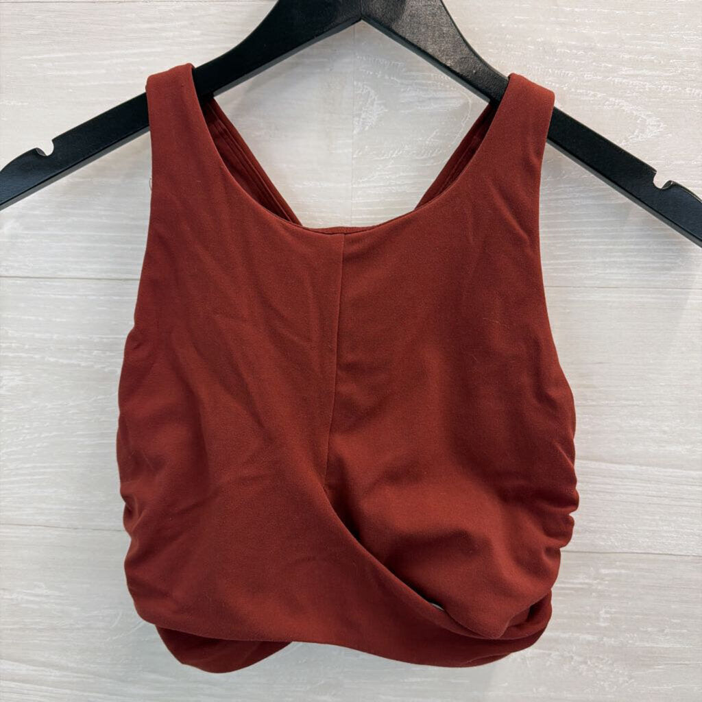 Lululemon Brown High Neck Sports Bra 6