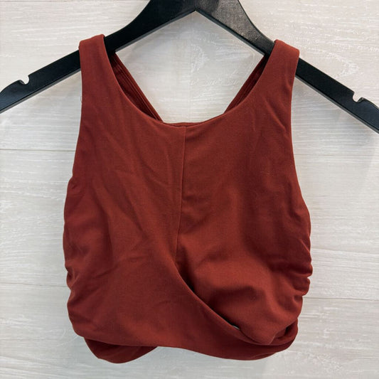 Lululemon Brown High Neck Sports Bra 6
