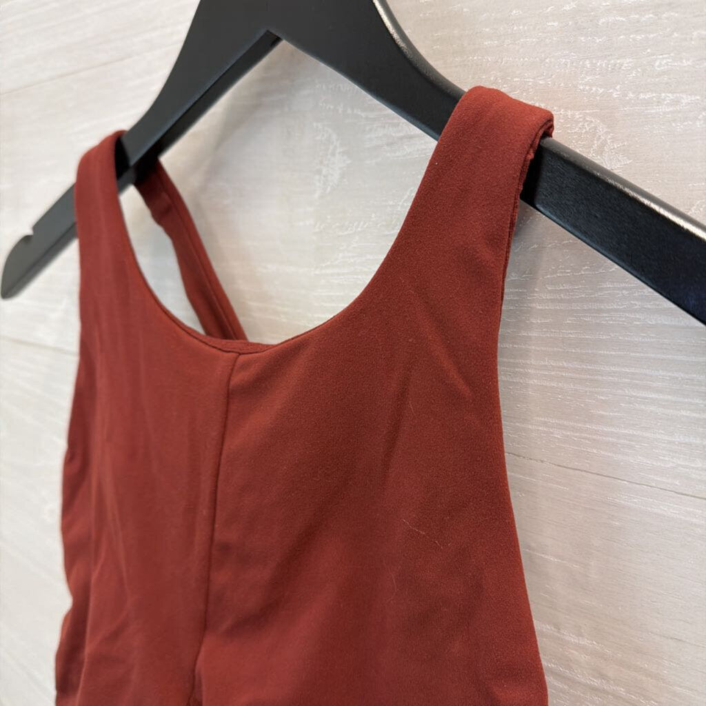 Lululemon Brown High Neck Sports Bra 6