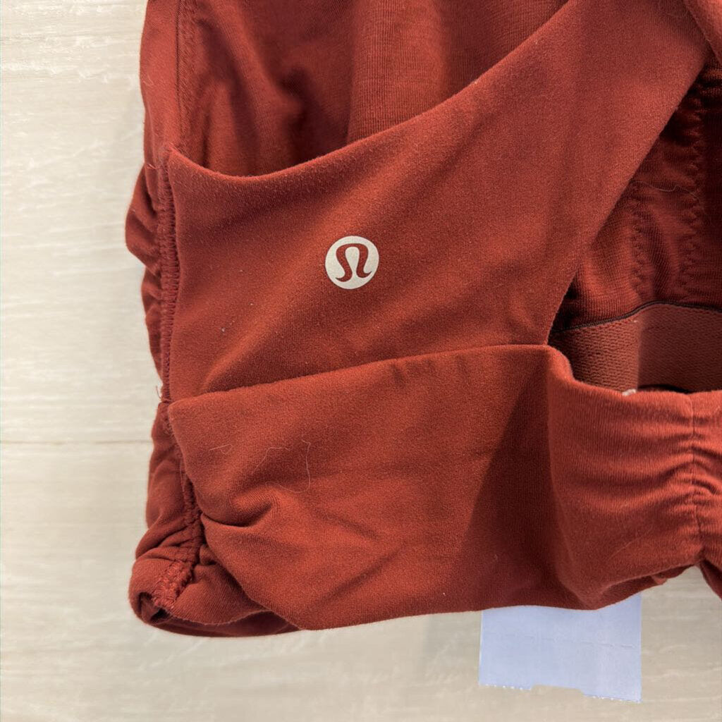 Lululemon Brown High Neck Sports Bra 6