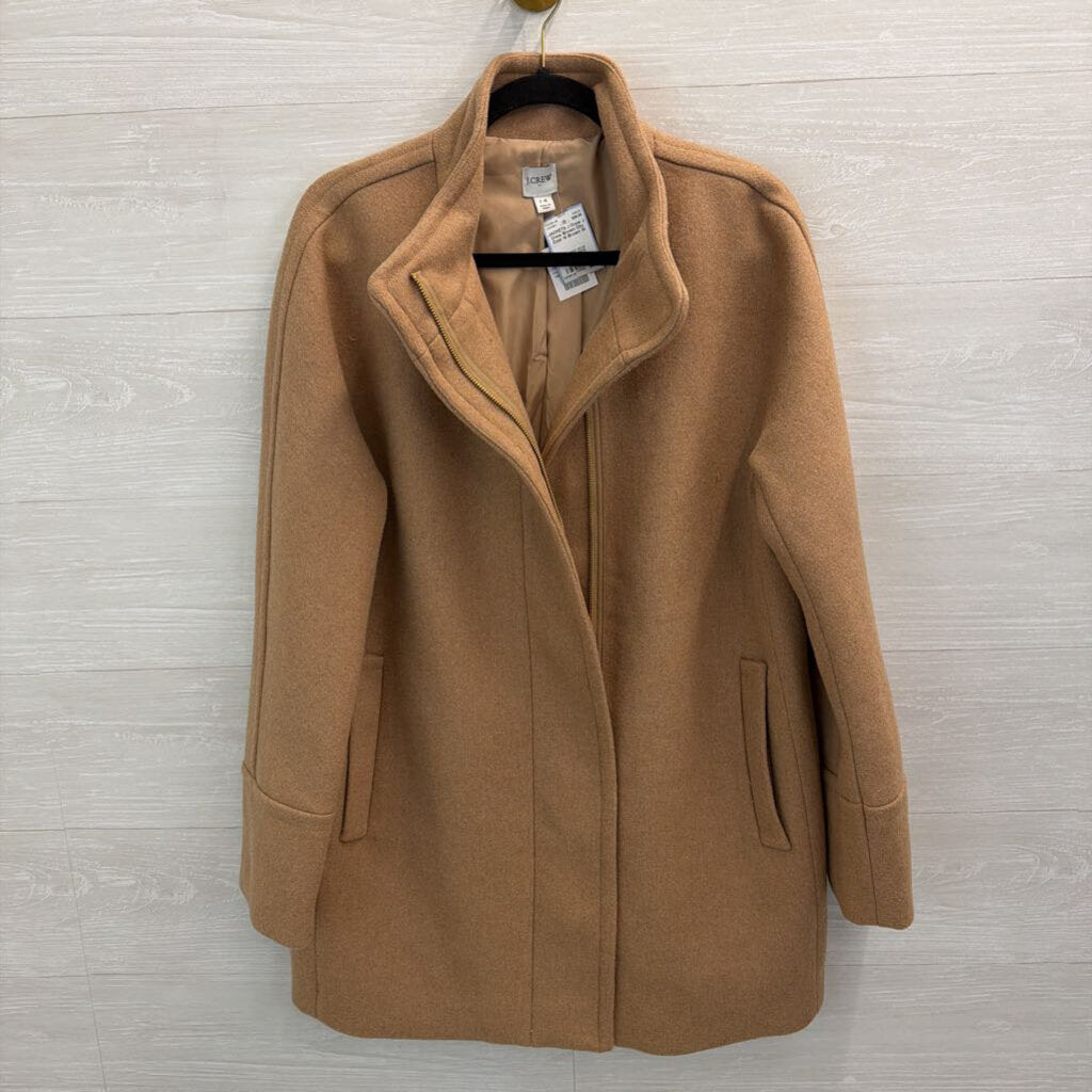 J Crew Brown City Coat 14
