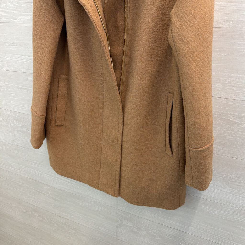 J Crew Brown City Coat 14