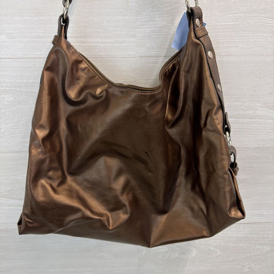 Tommy Hilfiger Metallic Brown Shoulder Purse