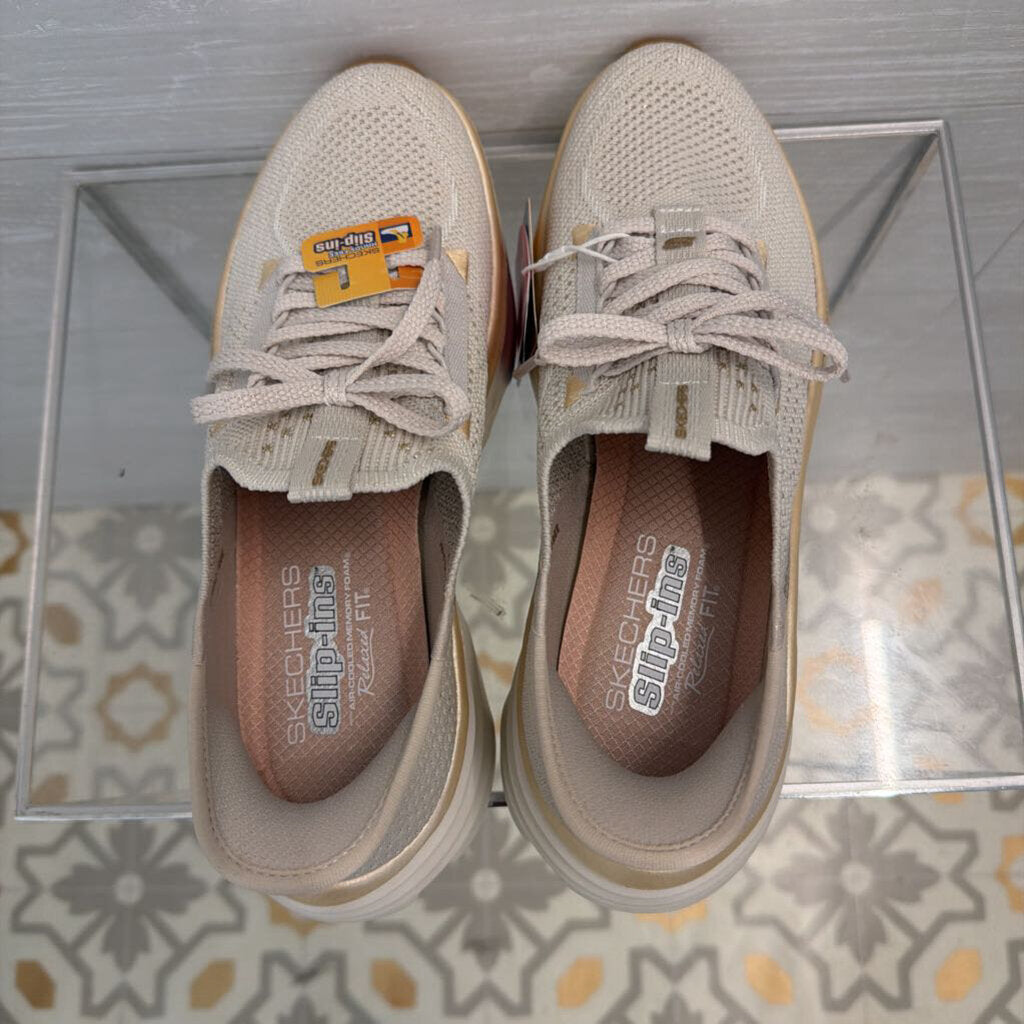 Skechers D'Lux Vapor Evening Glow Slip On Sneakers 8