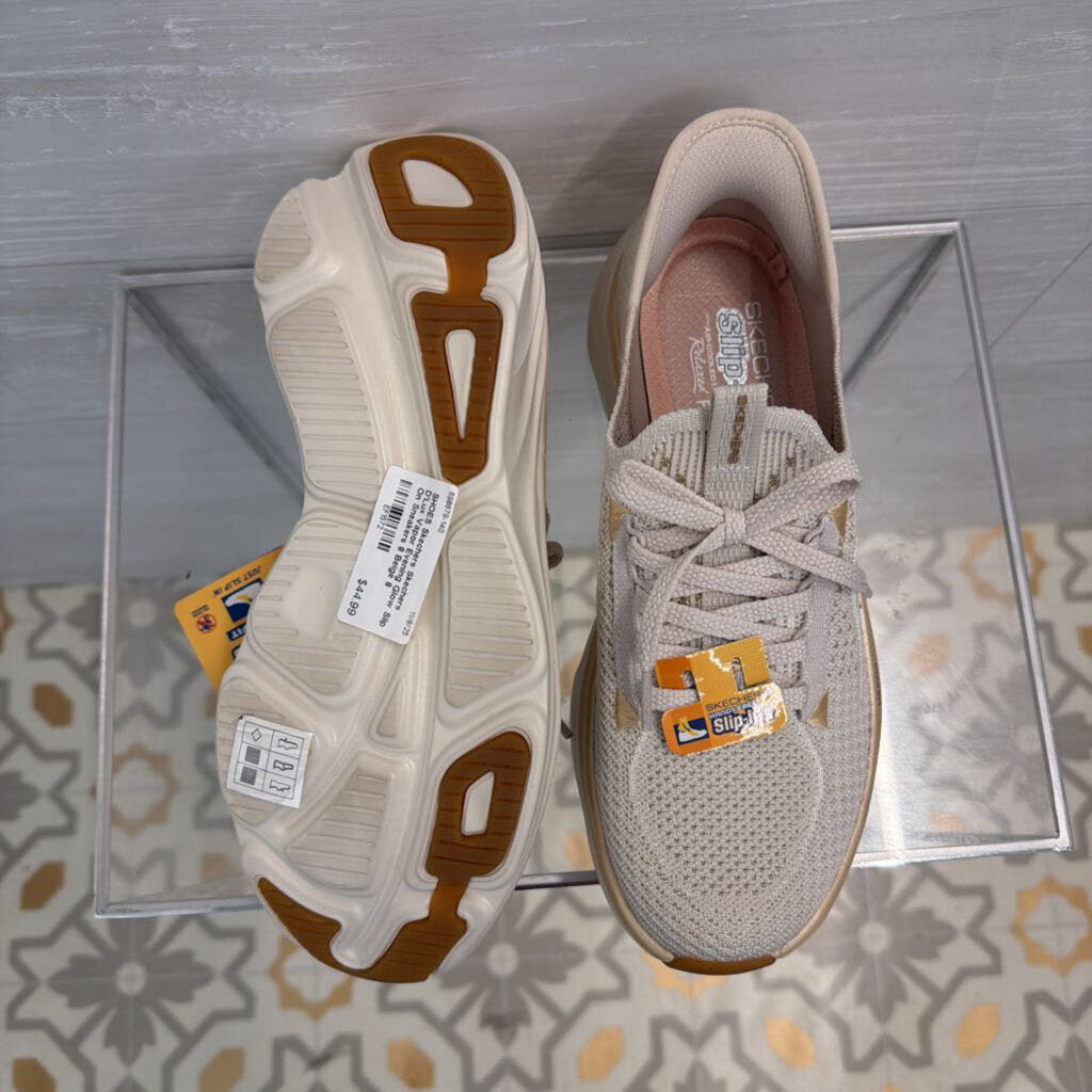 Skechers D'Lux Vapor Evening Glow Slip On Sneakers 8