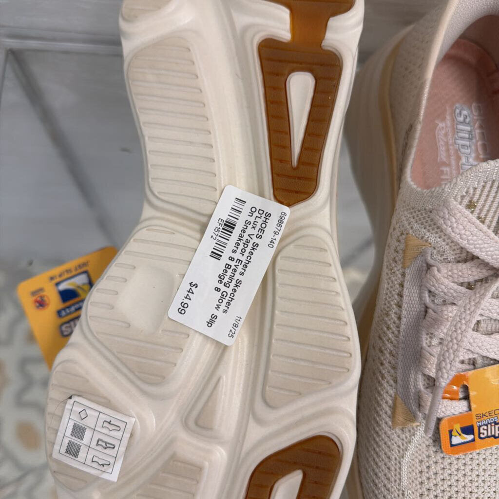 Skechers D'Lux Vapor Evening Glow Slip On Sneakers 8