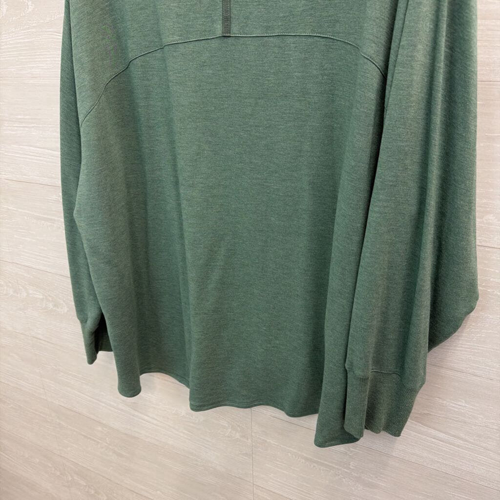 LL Bean Soft Green Long Sleeve Top 3X