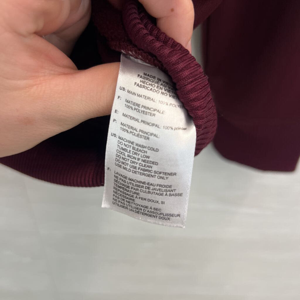 Adidas Climawarm Maroon Hoodie