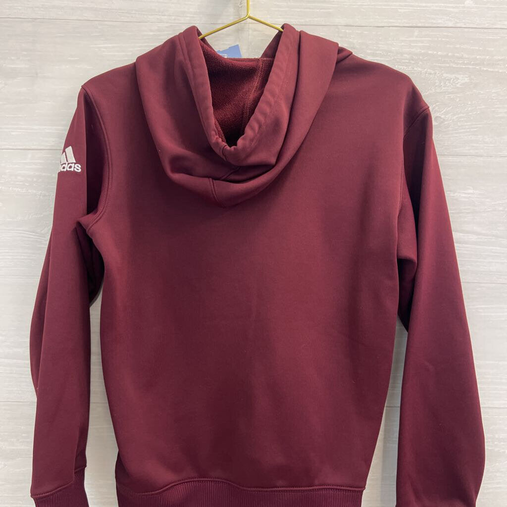 Adidas Climawarm Maroon Hoodie