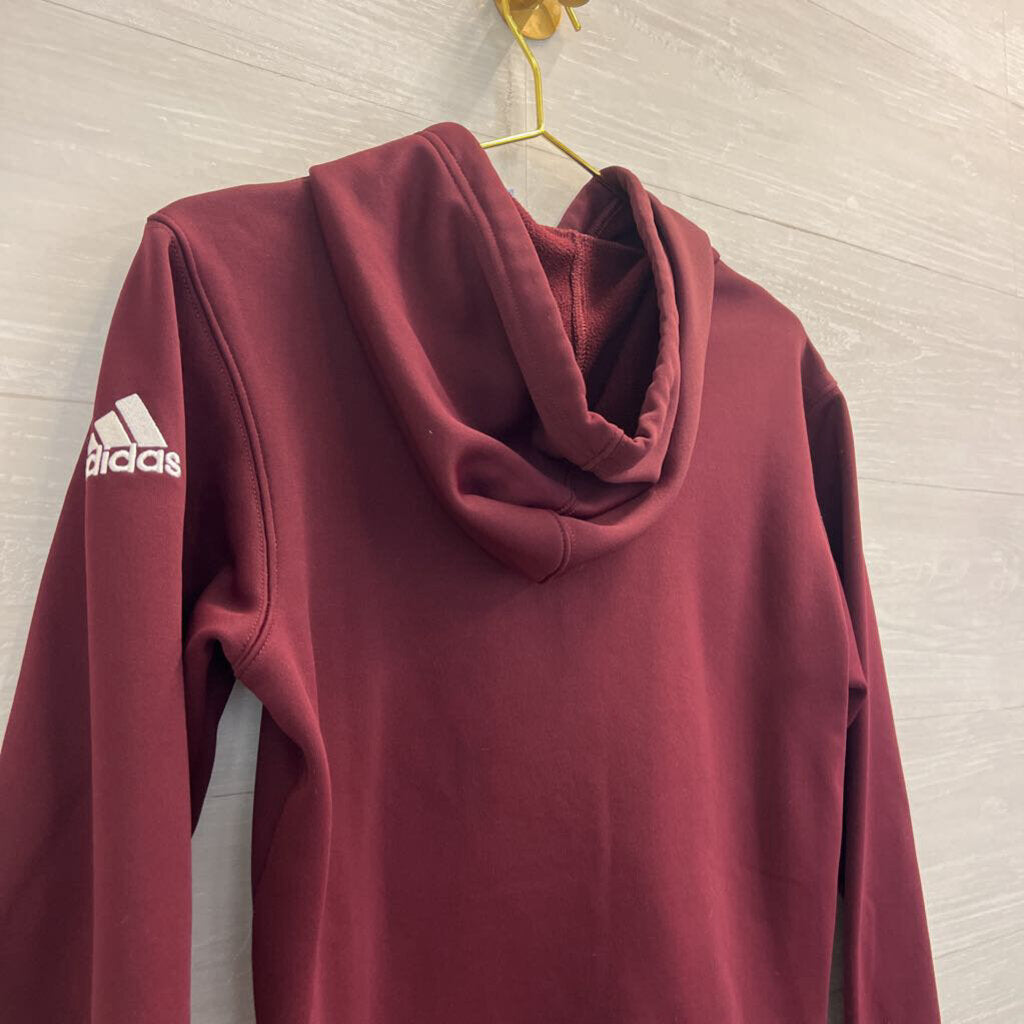 Adidas Climawarm Maroon Hoodie