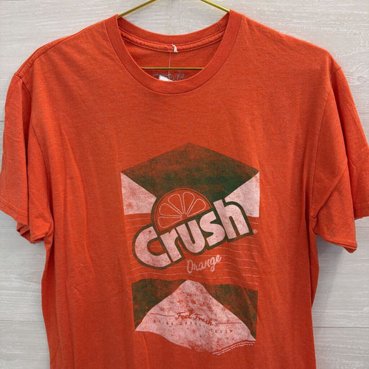 Tee Luv Orange Crush Soda Short Sleeve Graphic Tee Large
