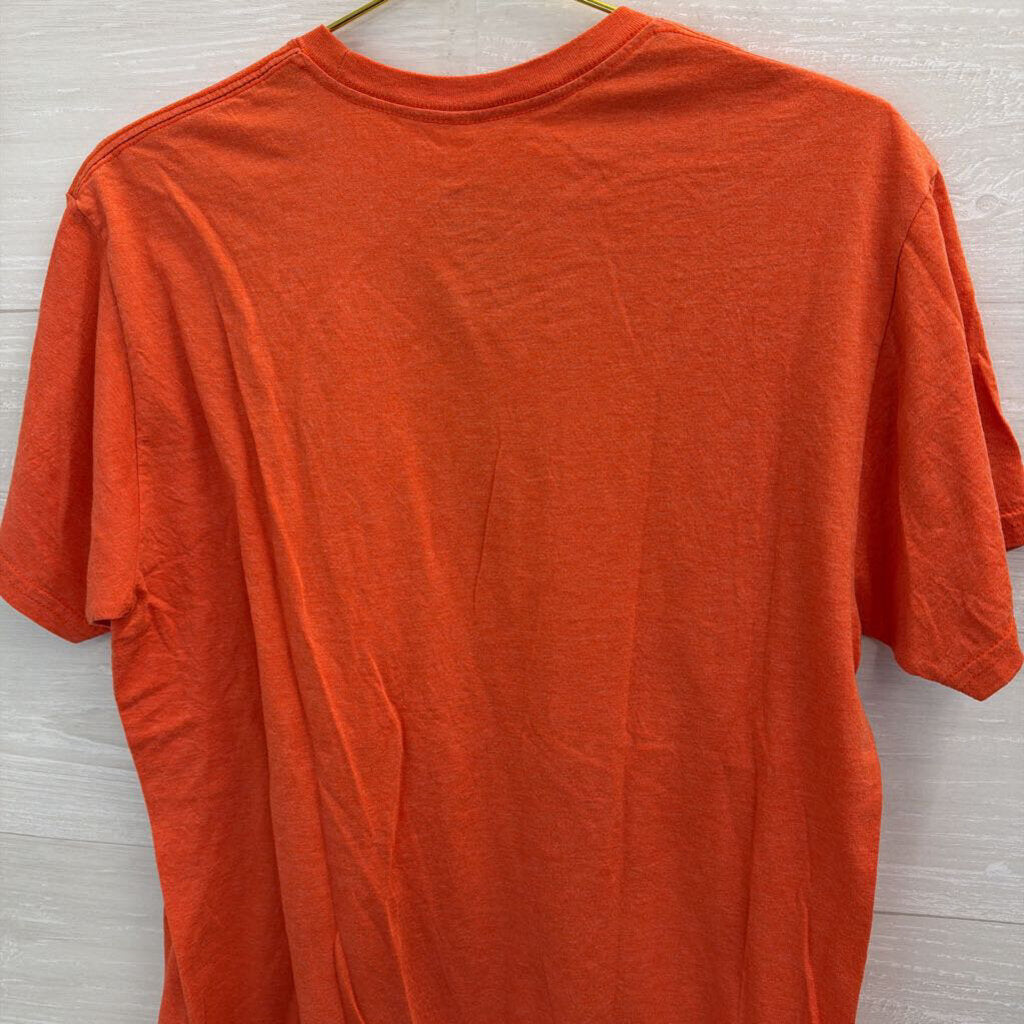 Tee Luv Orange Crush Soda Short Sleeve Graphic Tee Large