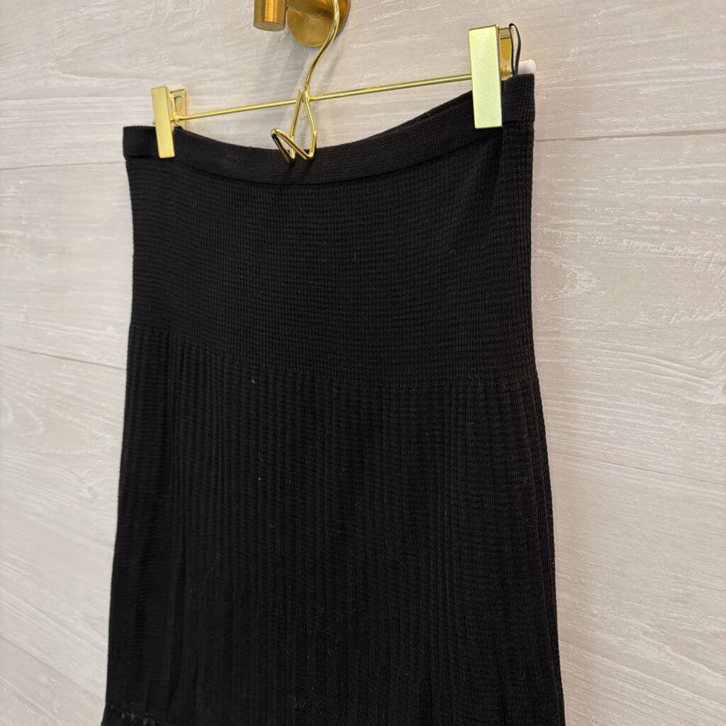 Missoni Black Knit Skirt Small