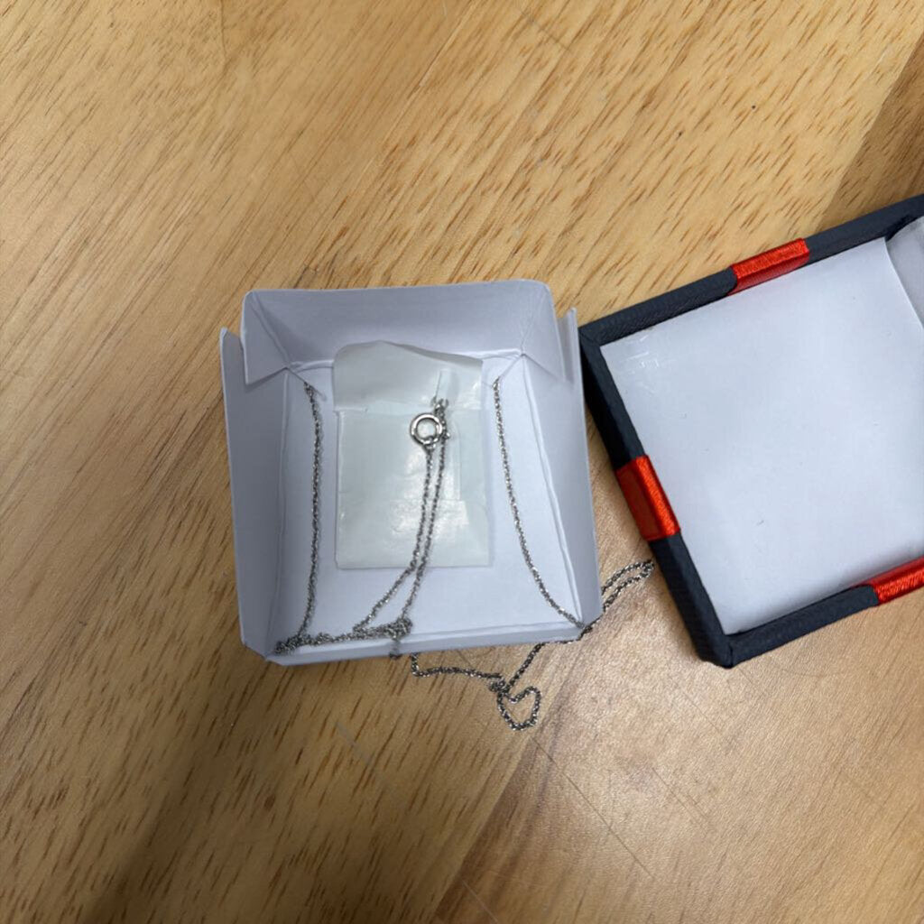 Sterling Silver 1/10 CTTW Diamond Circle Pendant Necklace