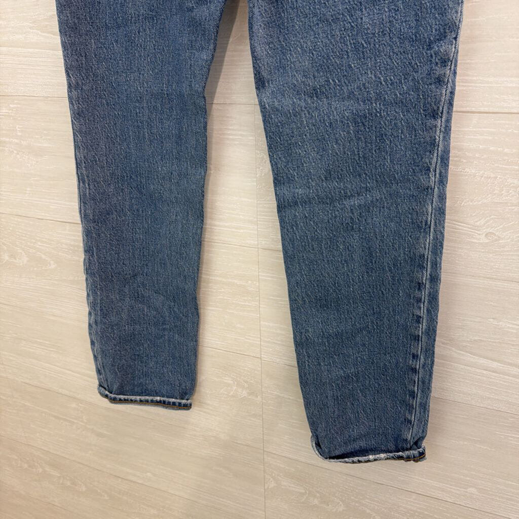 Madewell Light Wash The High Rise Slim Boy Jeans 24