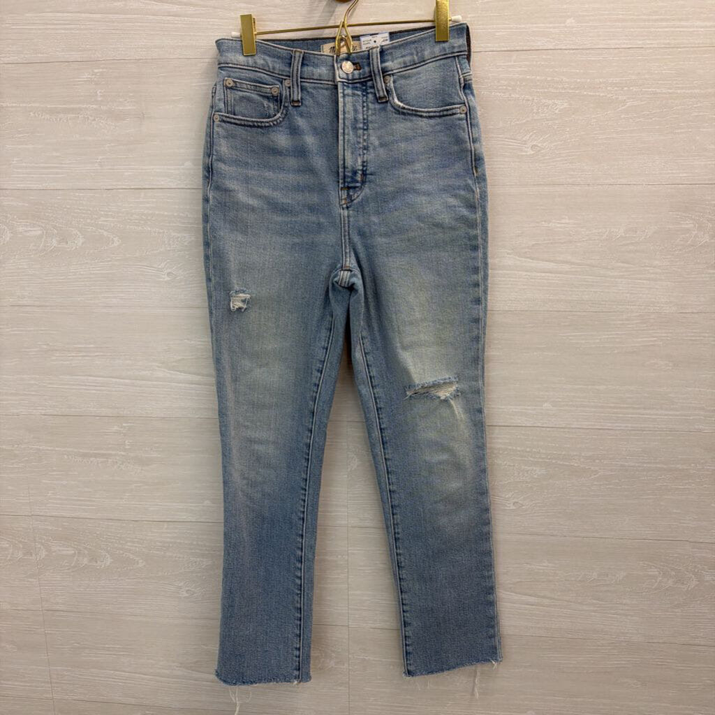 Madewell Light Wash The Perfect Vintage Jeans 24