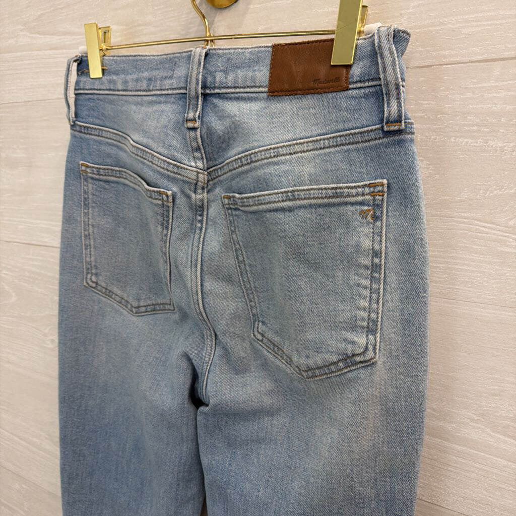Madewell Light Wash The Perfect Vintage Jeans 24