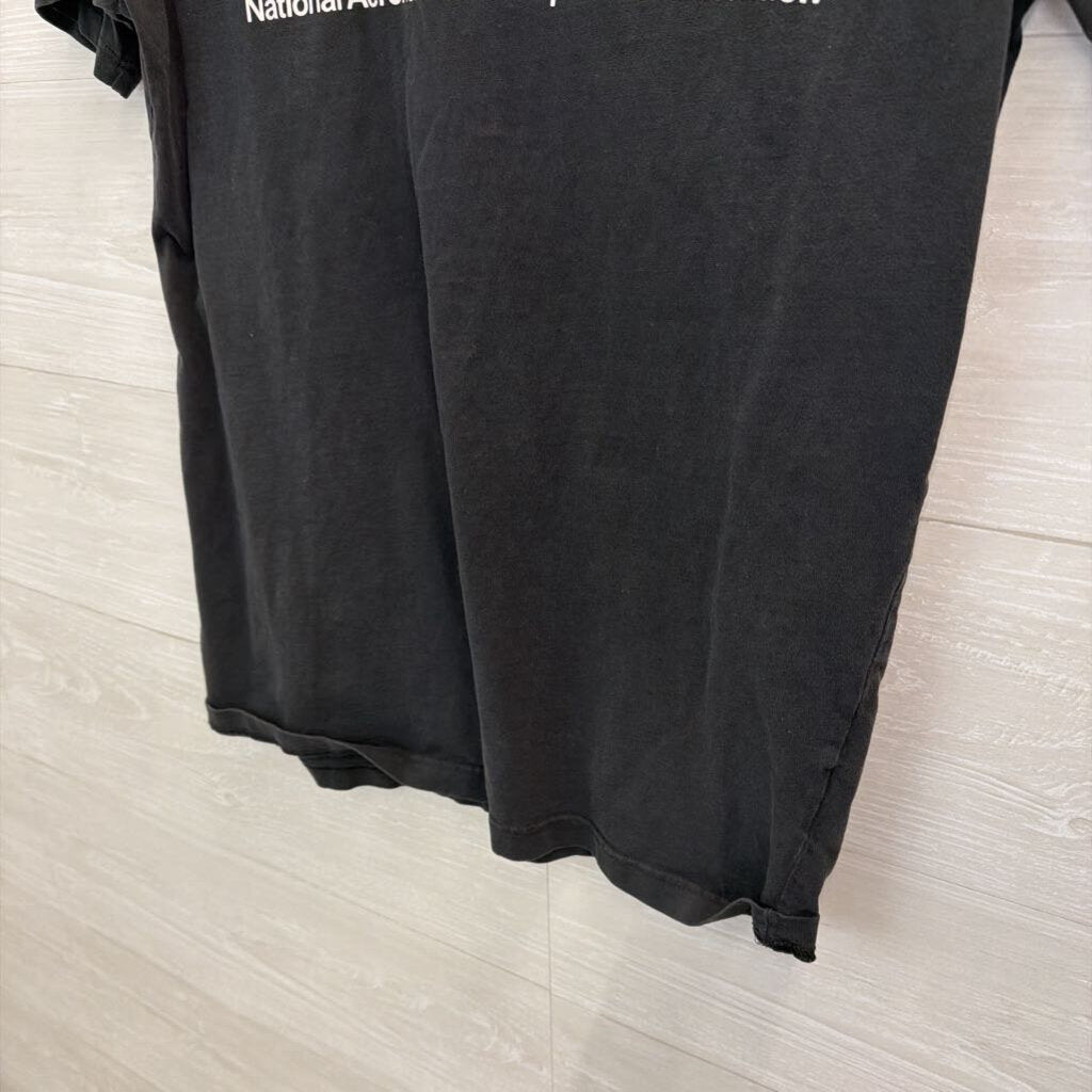 Grey/ White Nasa Short Sleeve Graphic Tee Small