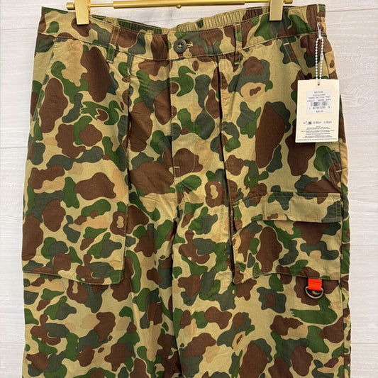 Champion Green Camo Print Wide Leg Pants Medium