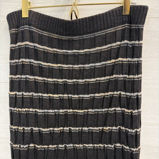 Missoni Black/ Cream Skirt Knit Skirt 10