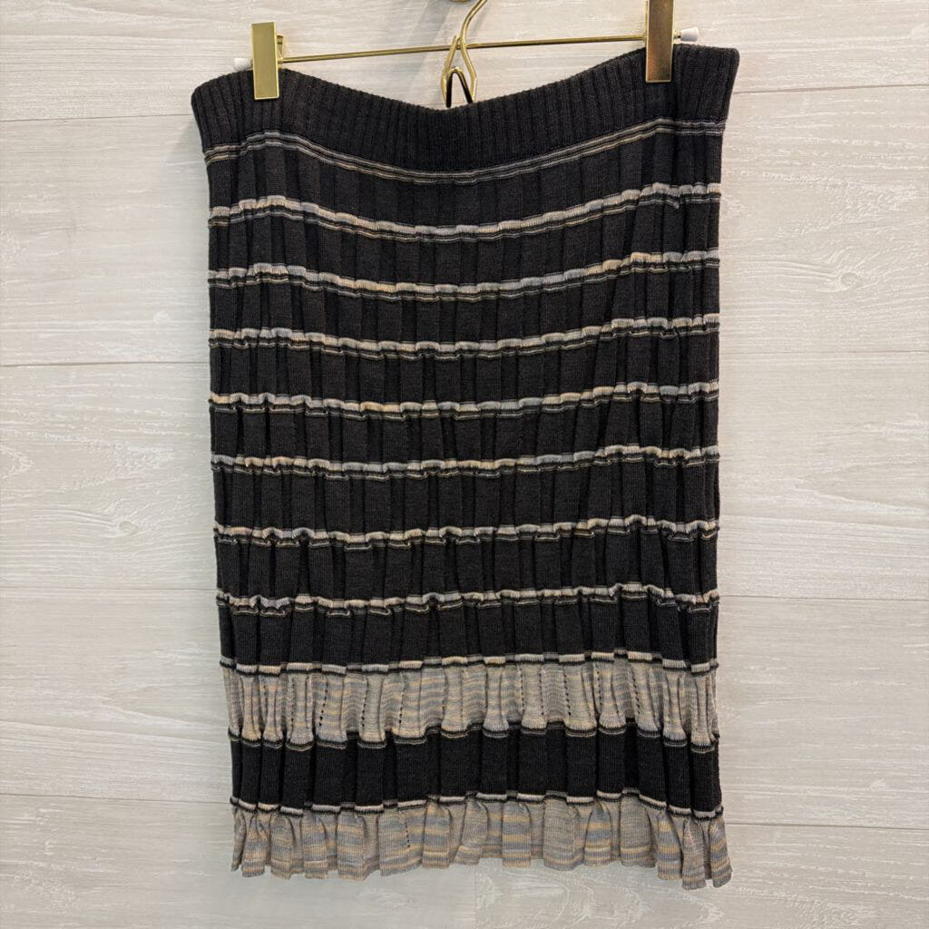 Missoni Black/ Cream Skirt Knit Skirt 10