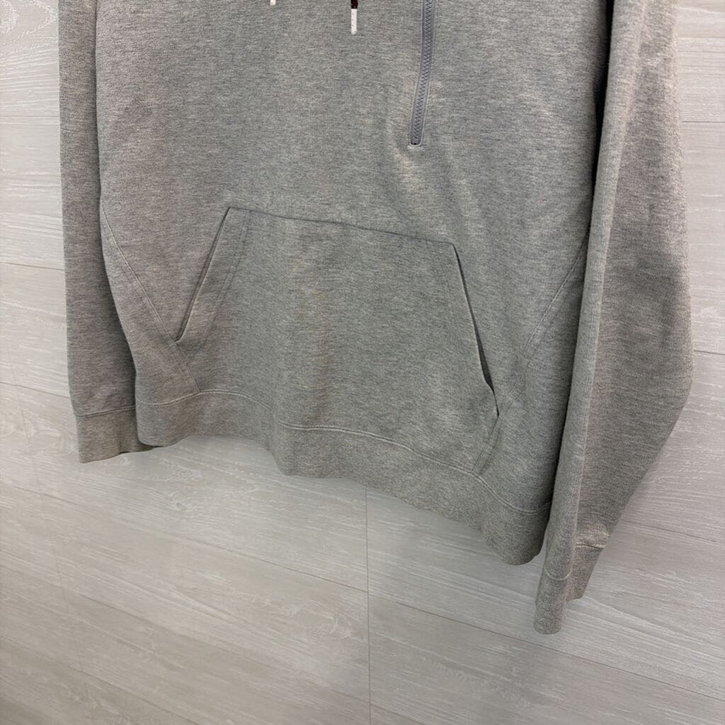 Nike Grey Virginia Tech Hooded Pullover Large