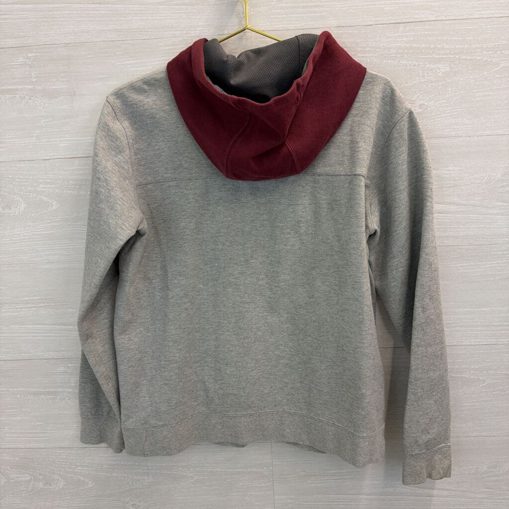 Nike Grey Virginia Tech Hooded Pullover Large