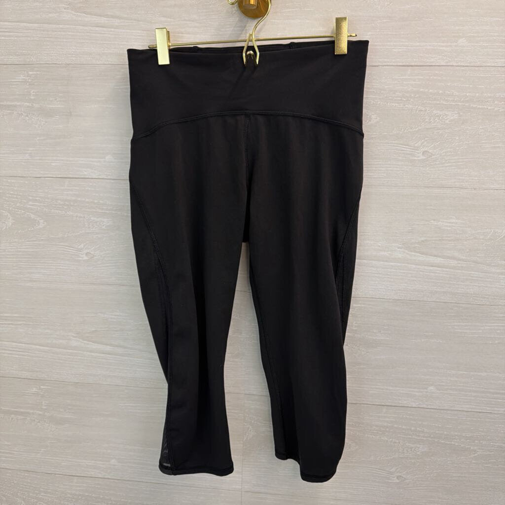 Lululemon Black Cropped Leggings 8
