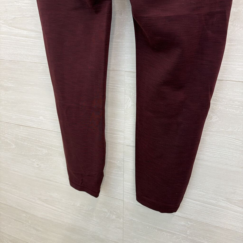 Lululemon Burgundy Leggings 8