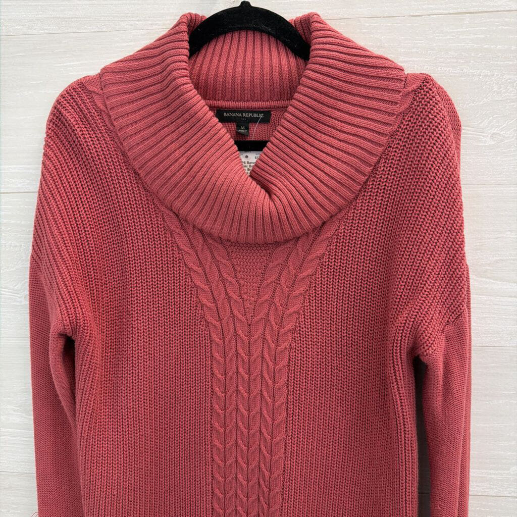 Banana Republic Brick Knit Turtleneck Sweater Medium