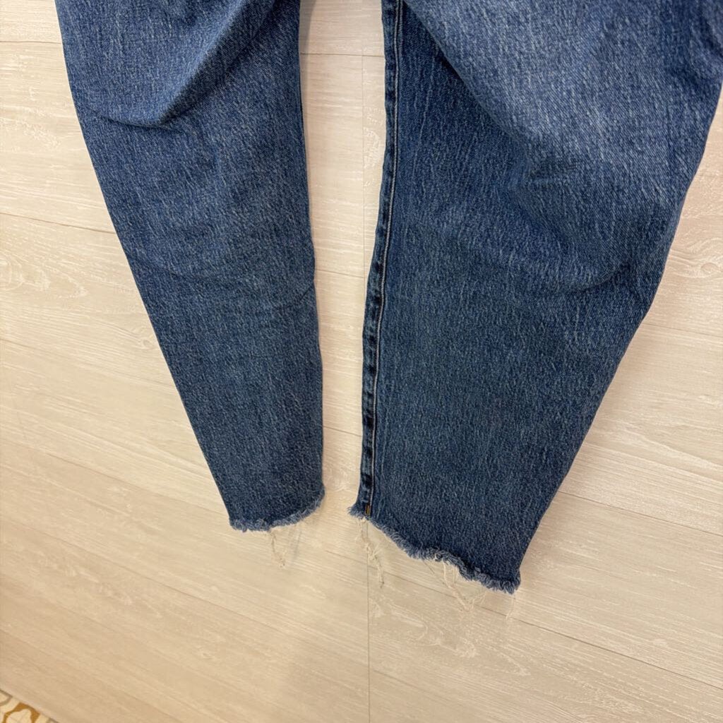 J Crew Medium Wash Slim Boyfriend Jeans 34