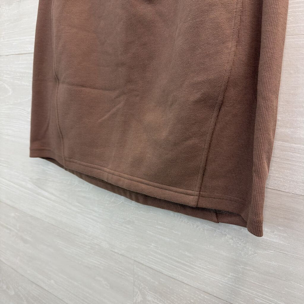 Lululemon Brown Scuba High Rise Mini Skirt Medium