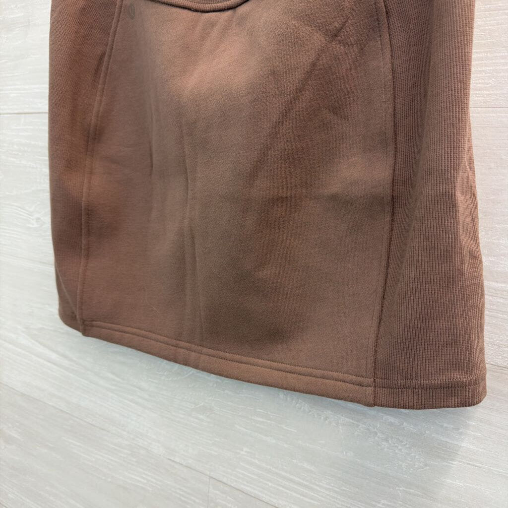 Lululemon Brown Scuba High Rise Mini Skirt Medium