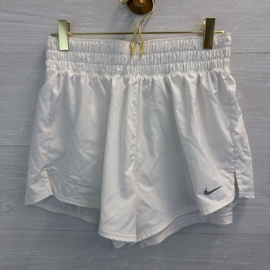 Nike White Athletic Shorts Small