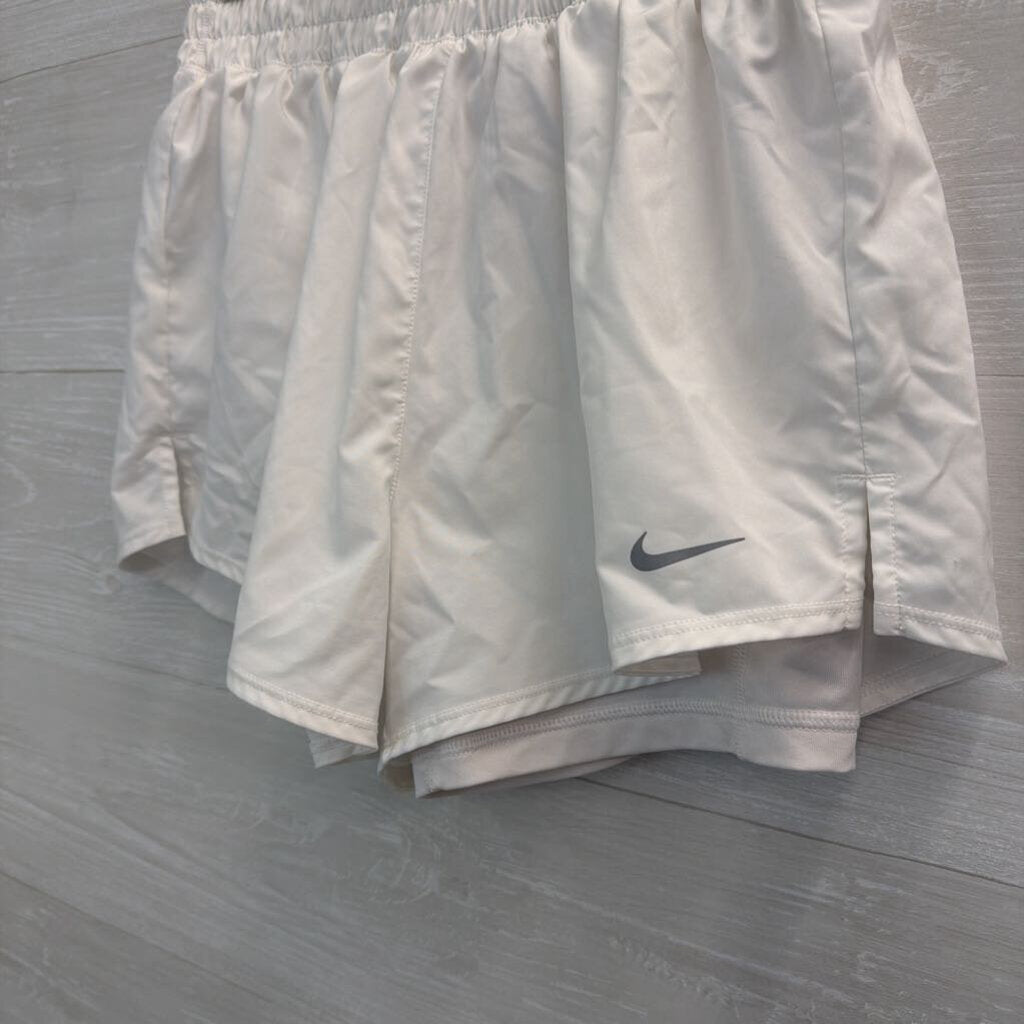 Nike White Athletic Shorts Small