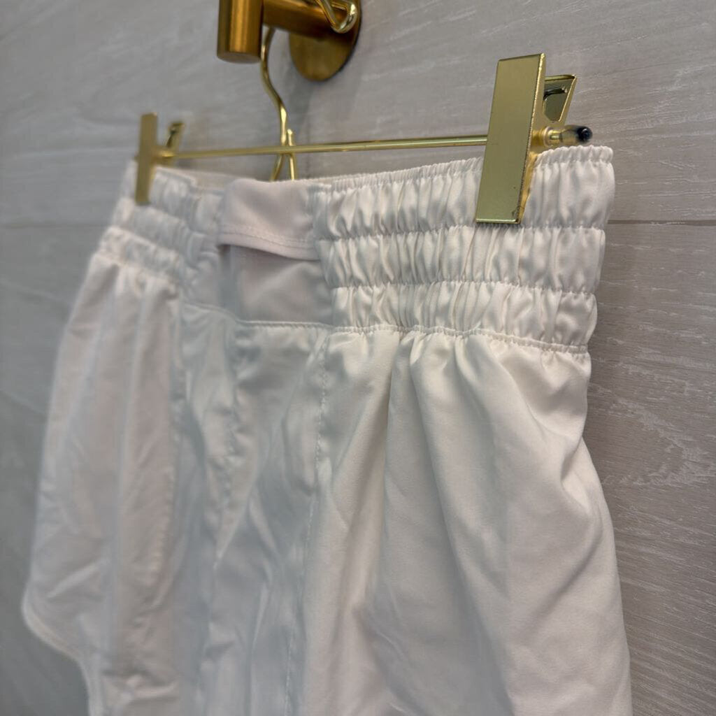 Nike White Athletic Shorts Small