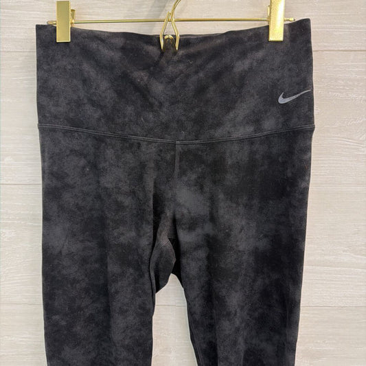 Nike Black Print Leggings Medium