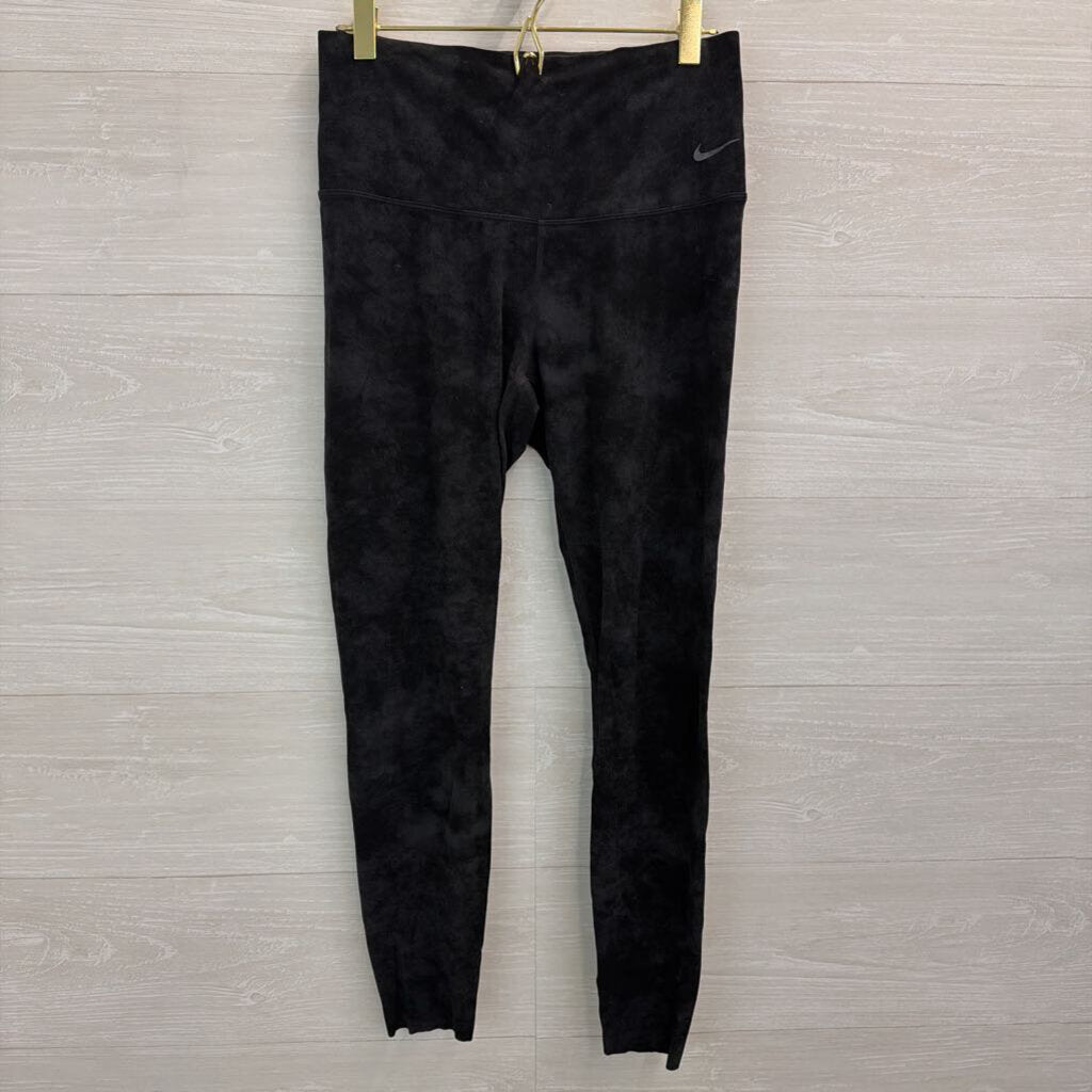 Nike Black Print Leggings Medium