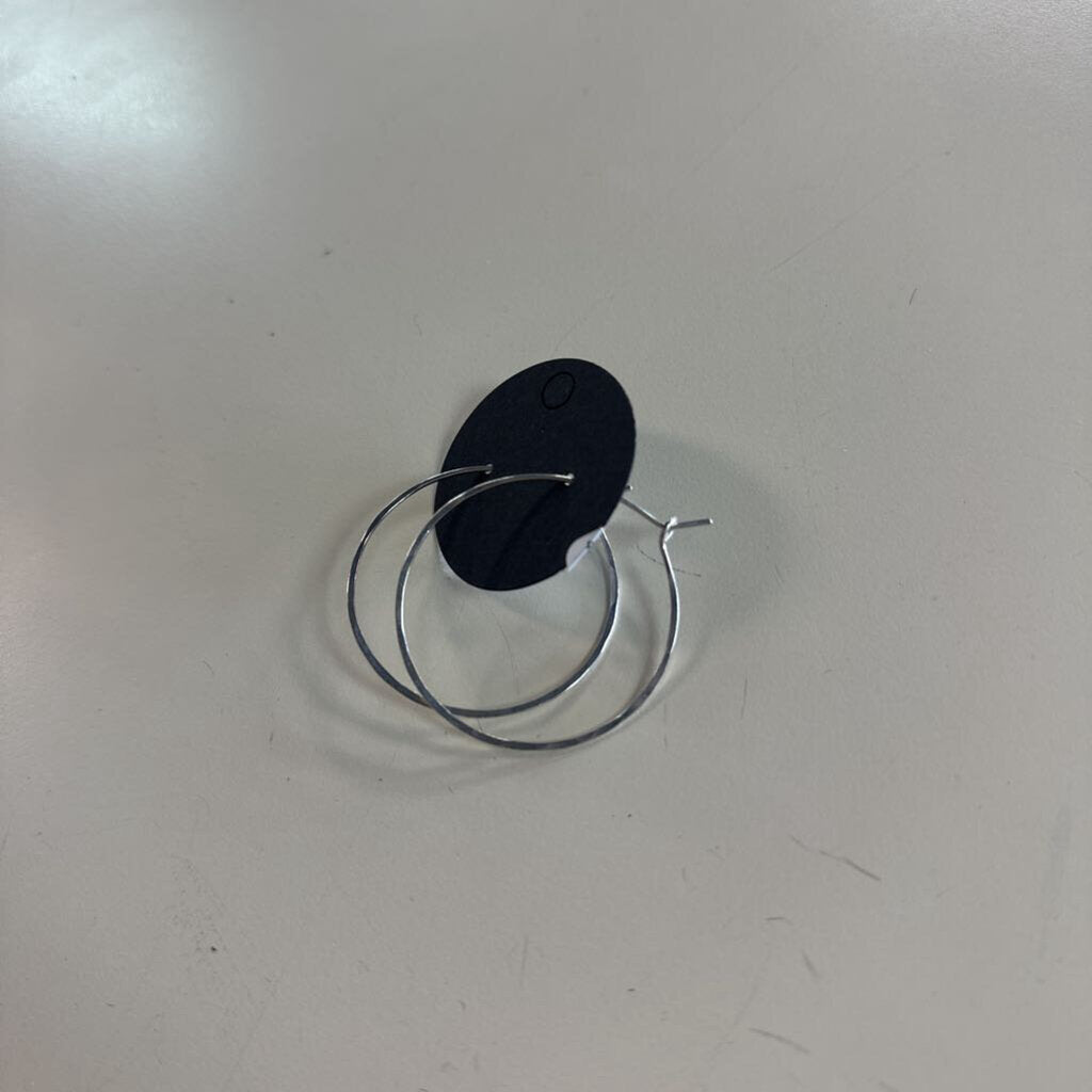 Sterling Silver Hoop Earrings