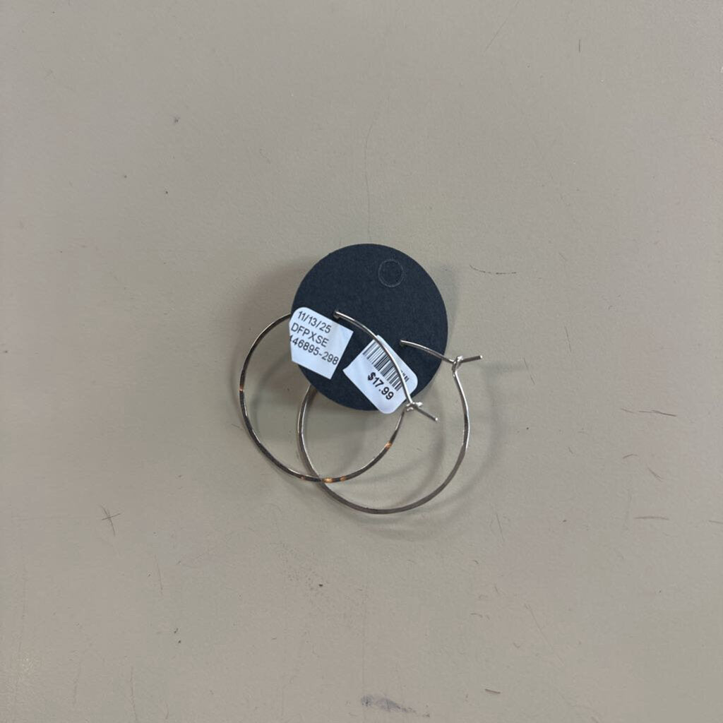 Sterling Silver Hoop Earrings